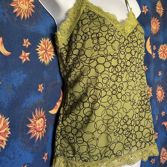 Y2K vintage FMX mesh lace tank top - Picture 6 of 8